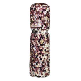 10ML Rhinestone Perfume Dispenser Bottle Bling Bling Small Empty Spray Bottle Travel Portable Toner Bottle,Purple