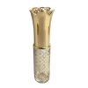 7ML Golden Heart Roller Bottle Glass Essential Oil Bottle Perfume Dispenser Small Empty Bottle Rose Portable Small Sample Bottle