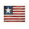 "Land of the Free" By Marla Rae, Printed Wall Art, Ready To Hang Framed Poster, White Frame