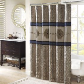 Embroidered Shower Curtain