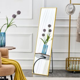 The 3rd generation aluminum alloy metal frame wall mounted full body mirror, bathroom makeup mirror, bedroom entrance, decorative mirror, quality upgr