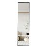 Full Length Mirror Aluminium alloy Metal Frame Wall Mounted Full Body Mirror ,Bathroom Vanity Mirror, Bedroom Home Porch, Decorative Mirror, Clothing