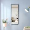 Full Length Mirror Aluminium alloy Metal Frame Wall Mounted Full Body Mirror ,Bathroom Vanity Mirror, Bedroom Home Porch, Decorative Mirror, Clothing