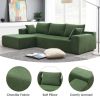 [VIDEO provided] [New] 109*68" Modular Sectional Living Room Sofa Set, Modern Minimalist Style Couch, Upholstered Sleeper Sofa for Living Room, Bedroo