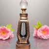 10ML Vintage Essential Oil Bottle Bronze Tower Perfume Bottle Empty Bottle Refillable Container