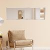 Fourth generation, silver aluminum frame full body mirror, dressing mirror, decorative mirror, suitable for bedrooms and living rooms 63 "*20.1