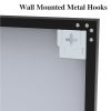 60"x40" Oversized Modern Rectangle Bathroom Mirror with Black Frame Decorative Large Wall Mirrors for Bathroom Living Room Bedroom Vertical or Horizon