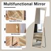 Third generation packaging upgrade, thickened border, full length mirror, dressing mirror, bedroom entrance, decorative mirror, clothing store, mirror