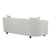 3 Seater Sofa Comfy Sofa for Living Room, Boucl√© Couch Grey