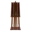 Alex 5-Pc Snack Table Set; Walnut