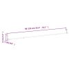 Curtain Rails 2 Pcs White and Silver 35.4"-53.1" Aluminum