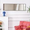 Full Length Mirror Aluminium alloy Metal Frame Wall Mounted Full Body Mirror ,Bathroom Vanity Mirror, Bedroom Home Porch, Decorative Mirror, Clothing