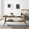 Arona Mid-Century Modern Wood 3 Piece Coffee Table Set