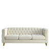 {Contact us for 3D modeling} Velvet Sofa for Living Room,Buttons Tufted Square Arm Couch, Modern Couch Upholstered Button and Metal Legs, Sofa Couch f