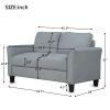 Living Room Furniture Love Seat Sofa Double Seat Sofa (Loveseat Chair)