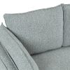 Modern Style Sofa Linen Fabric Loveseat Small Love Seats Couch for Small Spaces; Living Room; Apartment