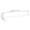 Curtain Rails 2 Pcs White and Silver 15.7"-23.6" Aluminum