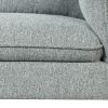 Modern Style Sofa Linen Fabric Loveseat Small Love Seats Couch for Small Spaces; Living Room; Apartment