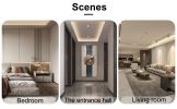 Third generation packaging upgrades include solid wood frame full-length mirrors, dressing mirrors, bedroom entrances, decorative mirrors, clothing st