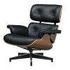 Living Room Lounge Chair Arm Chair Swivel Single Sofa Seat With Ottoman Genuine Leather Standard Version